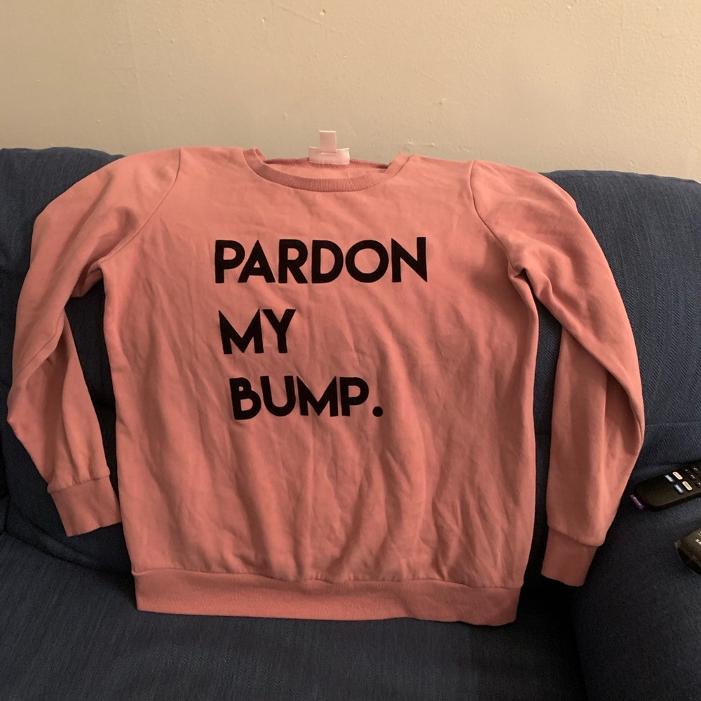 Maternity sweat shirt